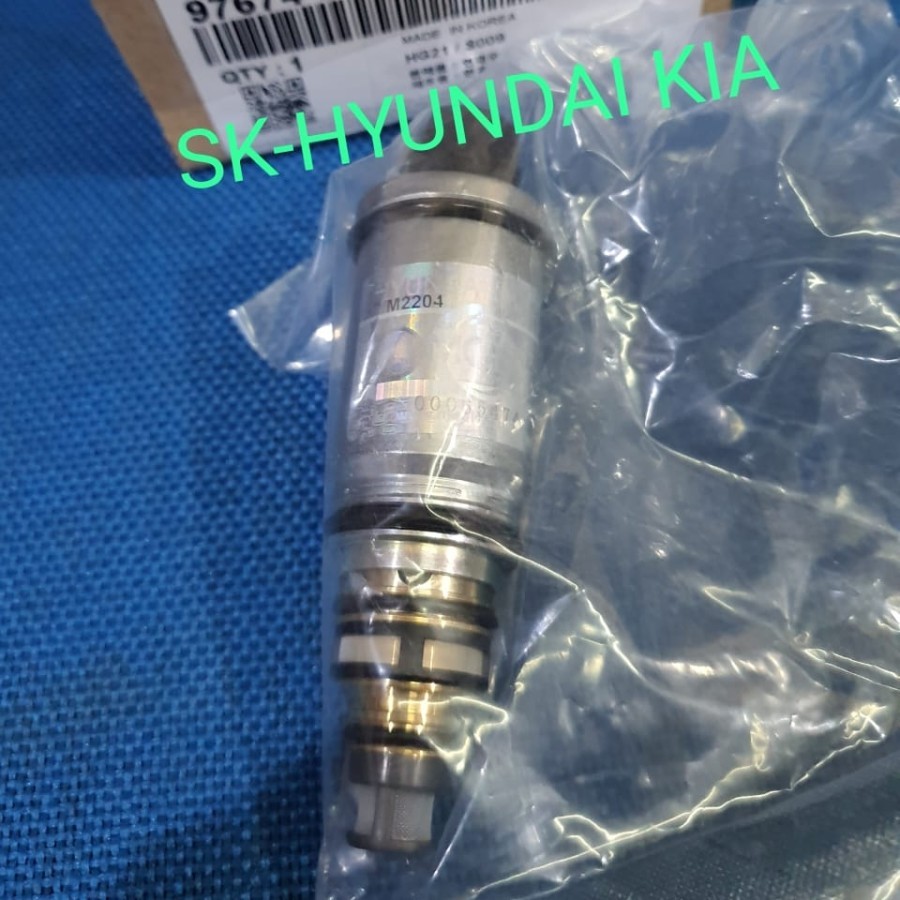 Jual VALVE CONTROL SOLENOID SELENOID AC 97674-3M001 HYUNDAI ALL NEW ...