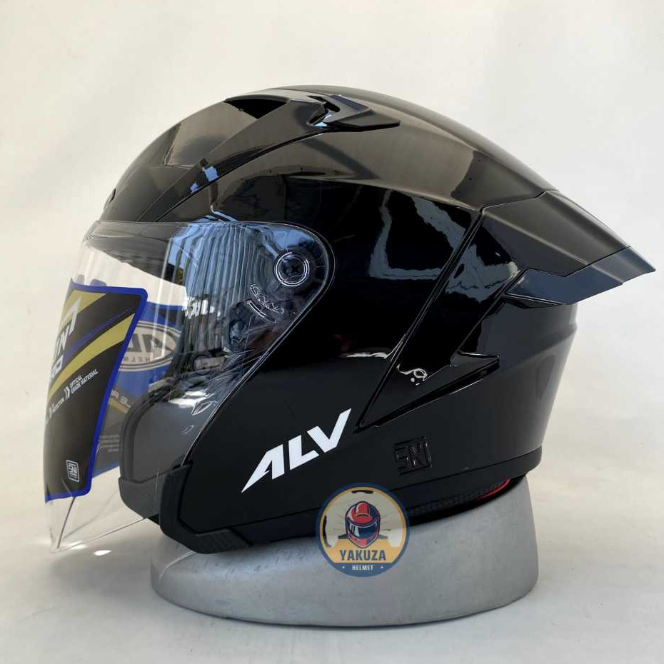 Jual ALV ULTRON PRO HELM HALF FACE SOLID STANDART SNI | Shopee Indonesia