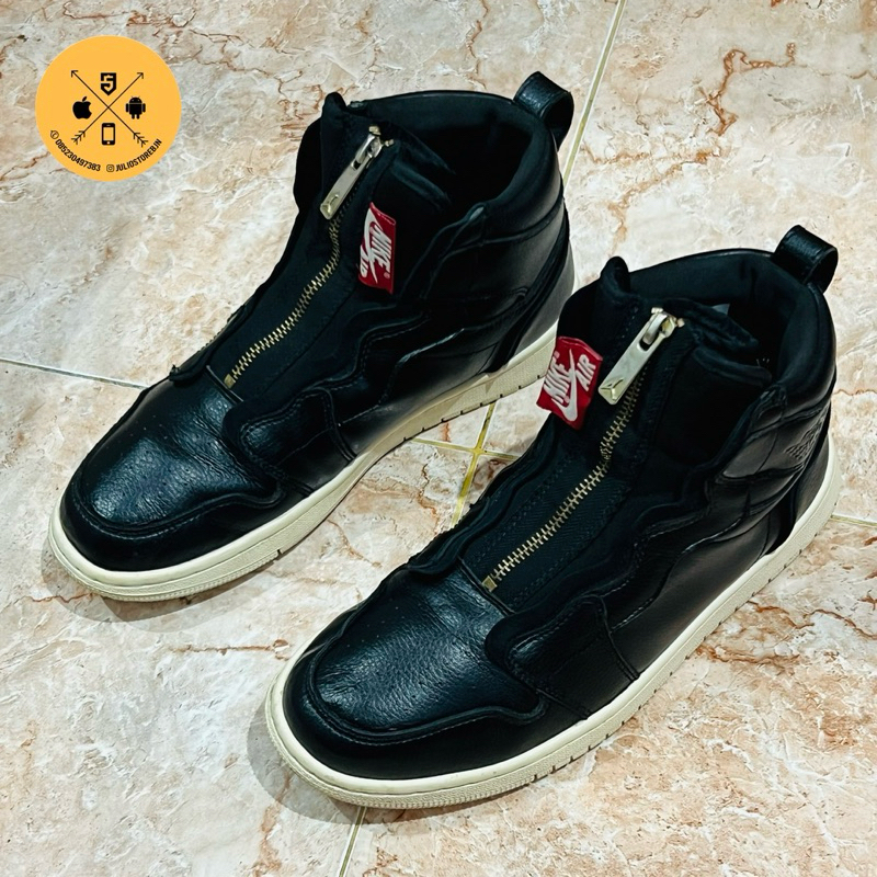 Nike Air Jordan Retro High Zip Black Sail