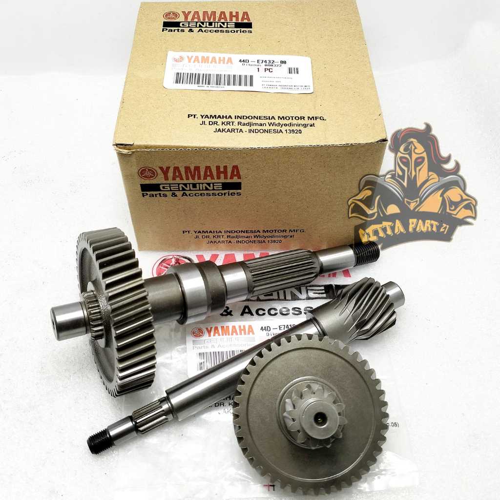 Jual GIGI GEAR RASIO SET KOMPLIT 4 MACAM ASLI ORIGINAL YAMAHA YGP 44D ...