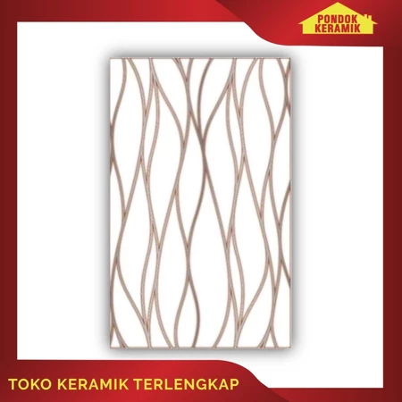 Keramik Dinding Pegasus 25x40 Rio Beige 85236 / Keramik Dinding Motif