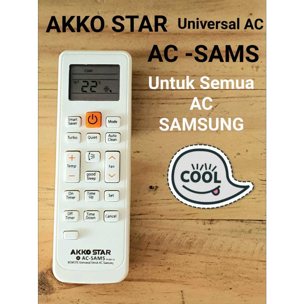 Jual Remote Ac Universal Samsung Akko Star Ac Sams Shopee Indonesia