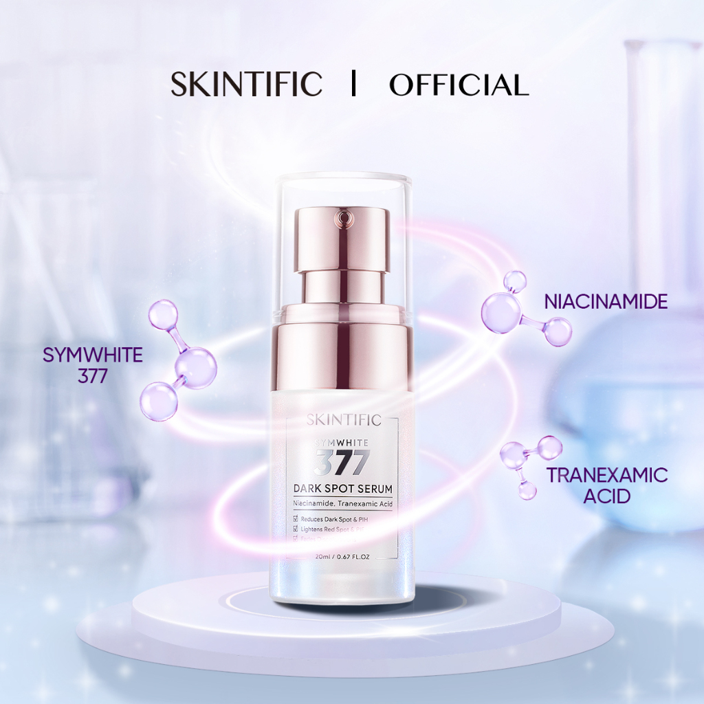 Jual SKINTIFIC Brightening Serum Mencerahkan Kulit SymWhite 377 Dark ...