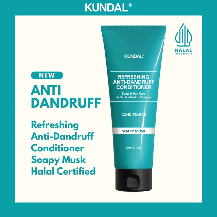 Jual Kundal Refreshing Anti Dandruff Conditioner Halal & Vegan Shopee