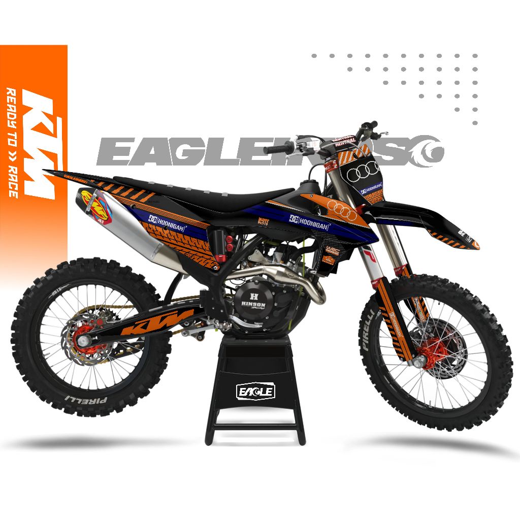 Jual DECAL/STIKER KTM KEN BLOCK ( BEBAS CUSTOM ) | Shopee Indonesia