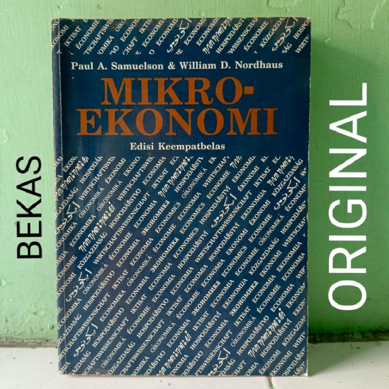 Jual Buku Mikro Ekonomi Edisi 14 Ke Empat Belas Ilmu Ekonomi Penerbit ...