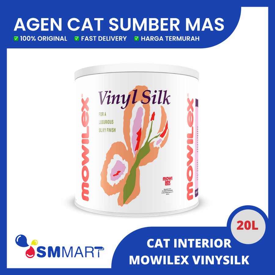 Jual Cat Tembok Interior Mowilex Vinyl Silk Warna White Vs1800 Pail 20 Liter Shopee Indonesia 5809