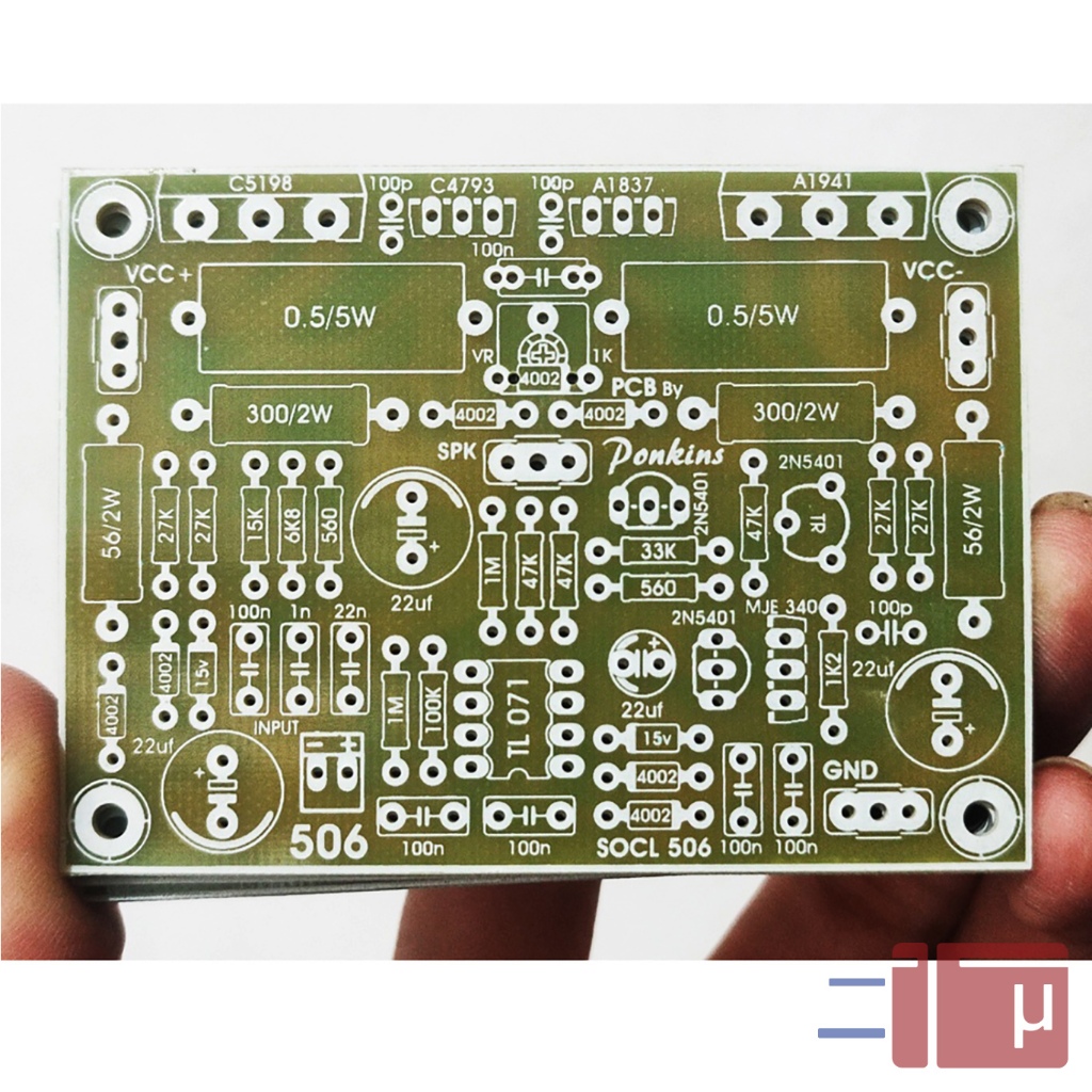 Jual PCB SOCL506 Fiber FR4 New Layout | Shopee Indonesia