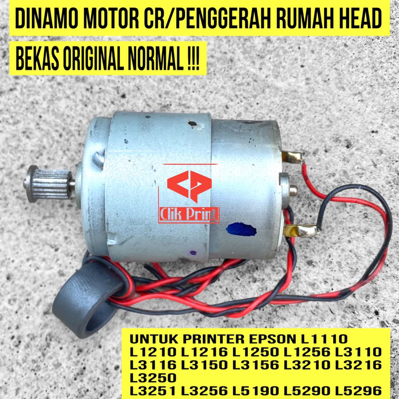 Jual Dinamo Motor Cariage Penggerak Rumah Head Untuk Printer Epson