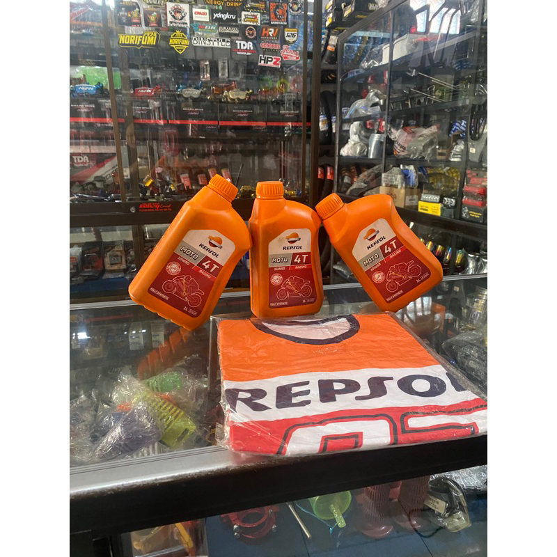 Jual OLI REPSOL RACING 4T 10w50 | Shopee Indonesia