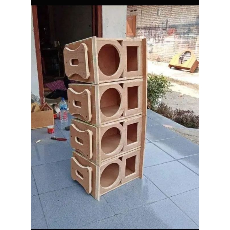 Jual miniatur line array model vera 4 inch bisa request bentuk single ...