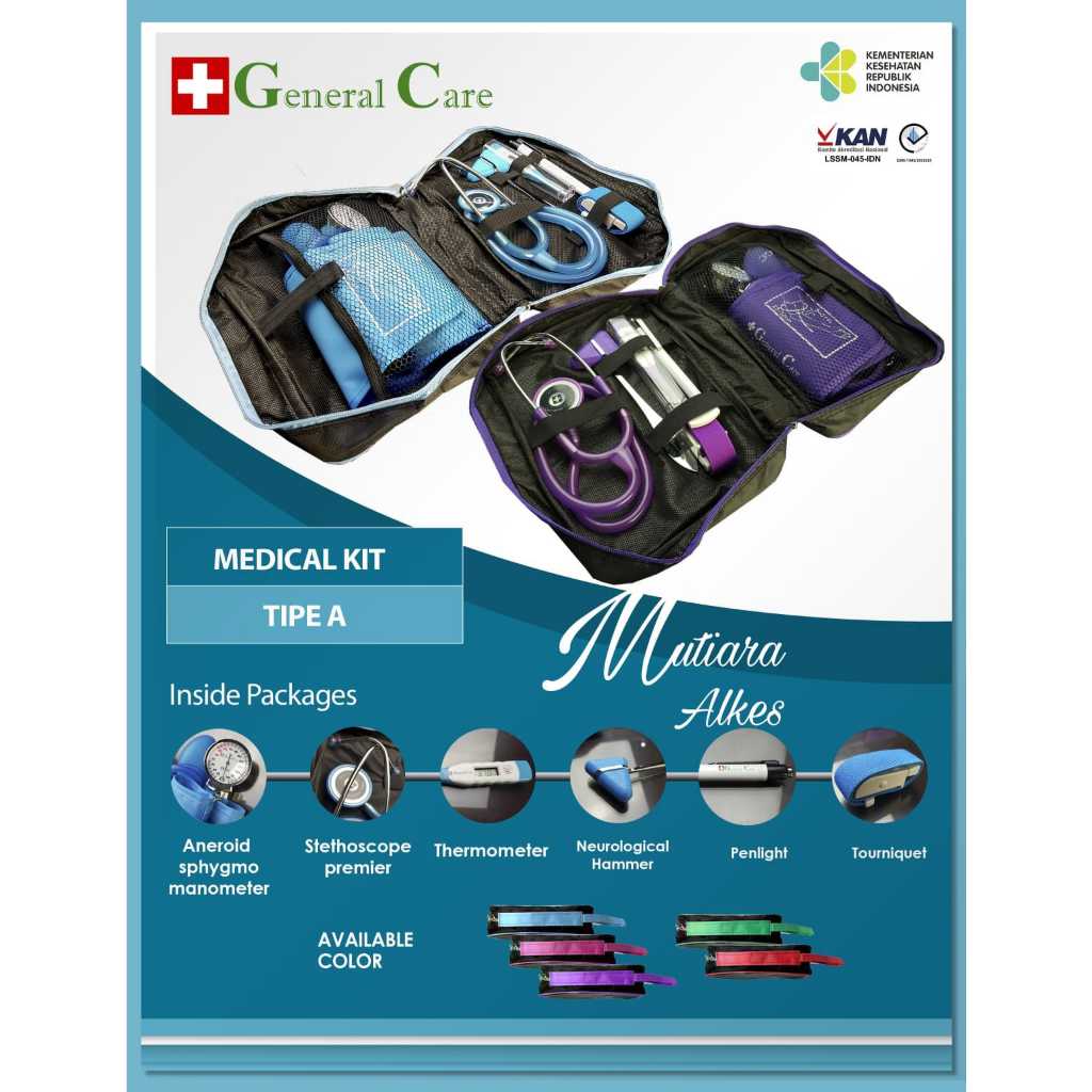 Jual (MUTIARA ALKES) MEDICAL KIT GC / TAS SUSTER / Nurse Kit / Nursing