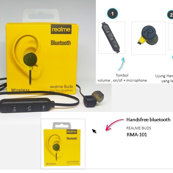 Realme buds rma101 bluetooth new arrivals