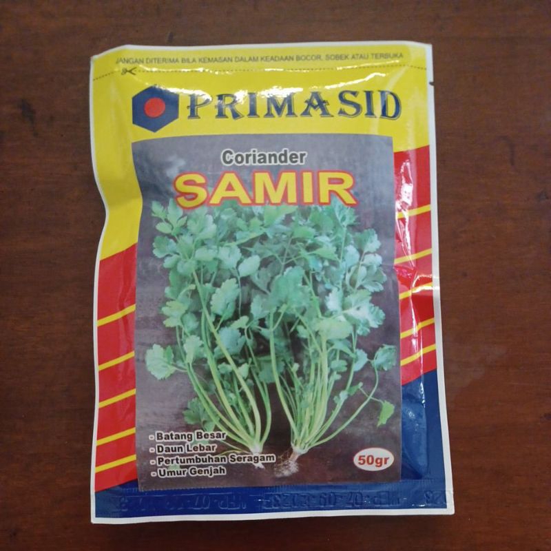 Jual BENIH BIBIT KETUMBAR CORIANDER SAMIR 50 GR | Shopee Indonesia