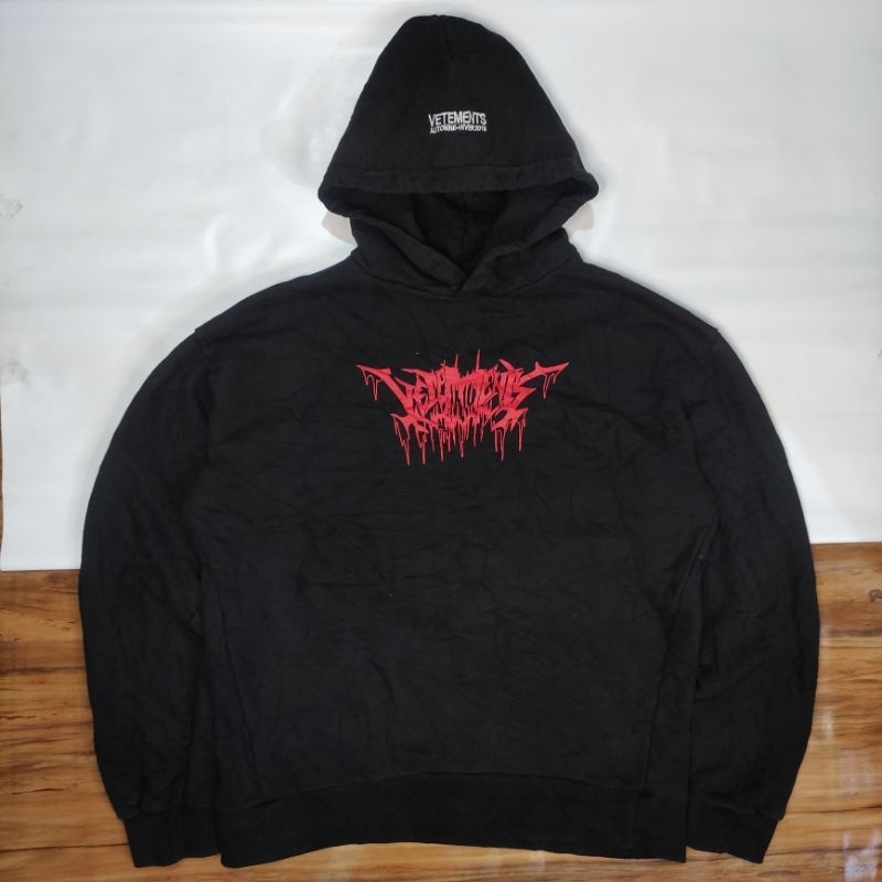 Jual HOODIE VETEMENTS FALL WINTER 2018 | Shopee Indonesia