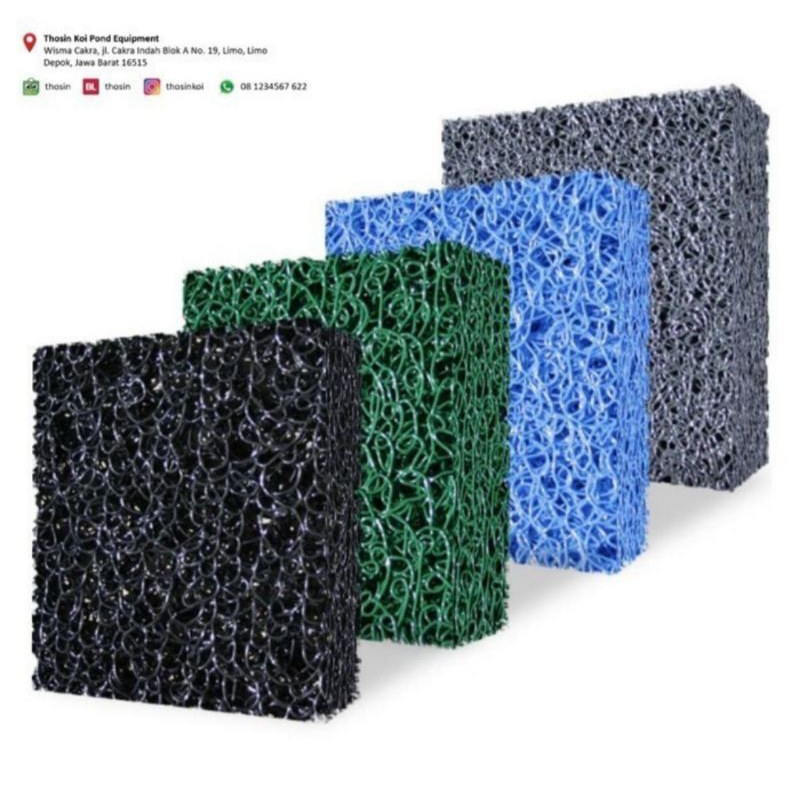 Jual MATALA MAT FILTER KOLAM AQUARIUM MATALAMAT 25X10 CM Shopee Indonesia