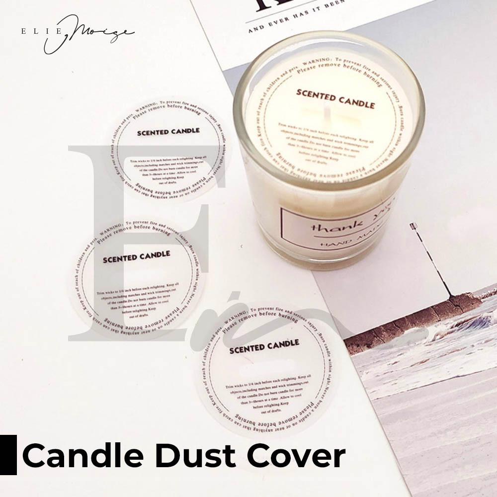 Jual 10pcs Candle Dust Cover Paper Handmade Scented Candle Kertas