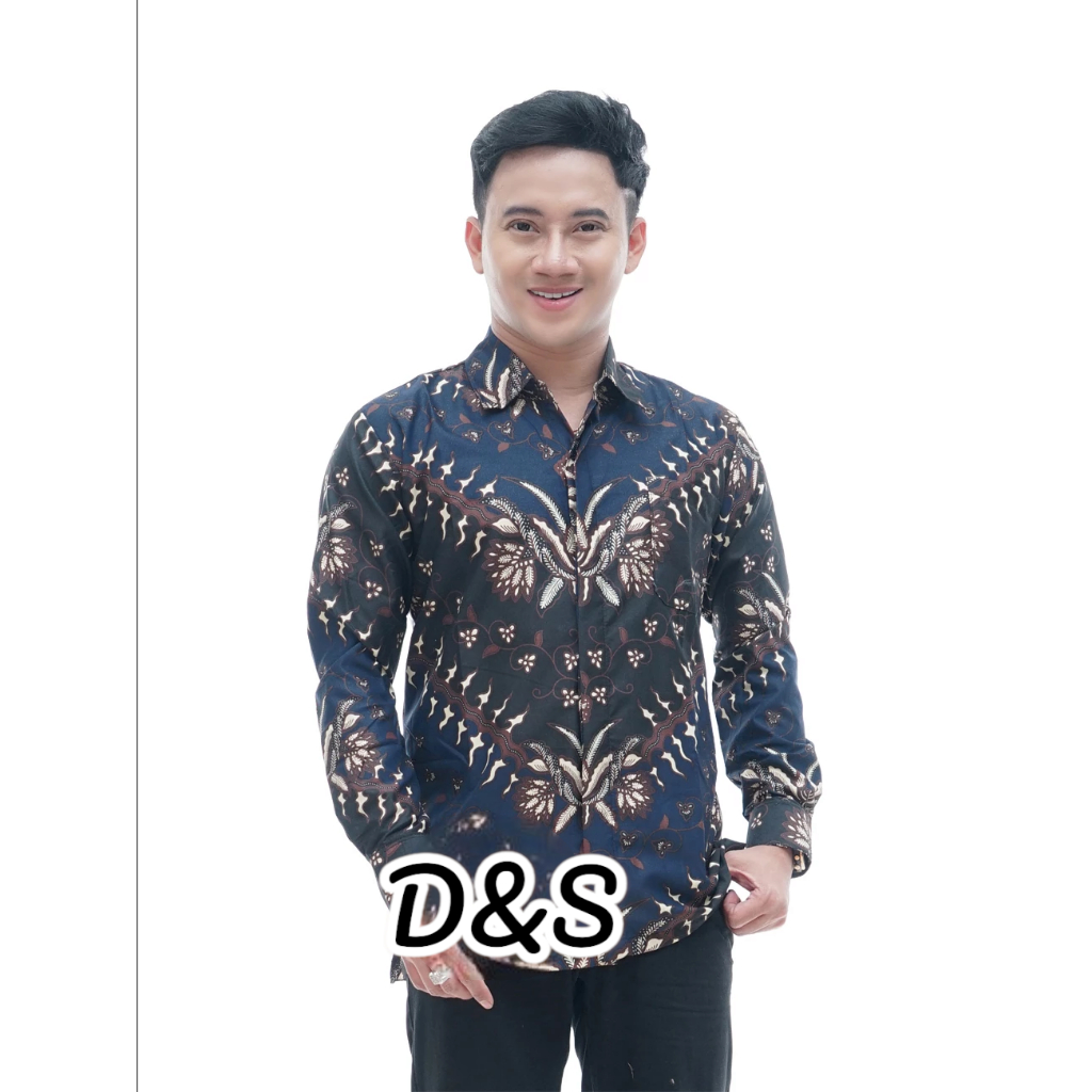 Jual Baju Kemeja Batik Pria Dewasa Murah Lengan Panjang Modern ...