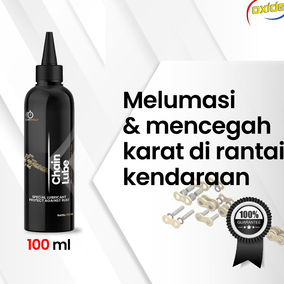 Jual Terbaik..!! Oxide Chain Lube Pelumas Rantai Motor Dan Sepeda 100