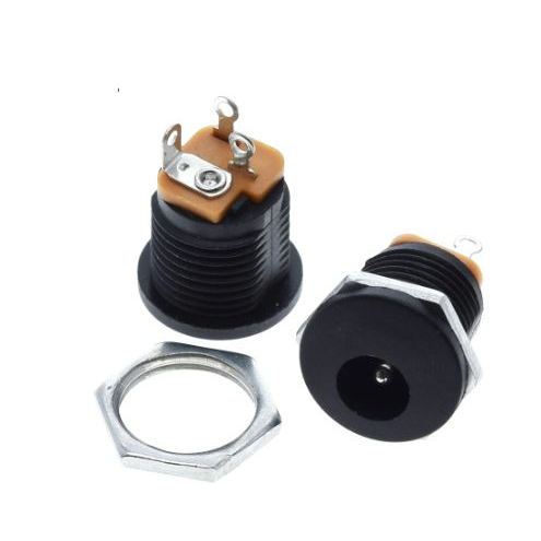 Jual Socket DC Power Jack DC Female Socket Panel Box Mount Soket DC ...