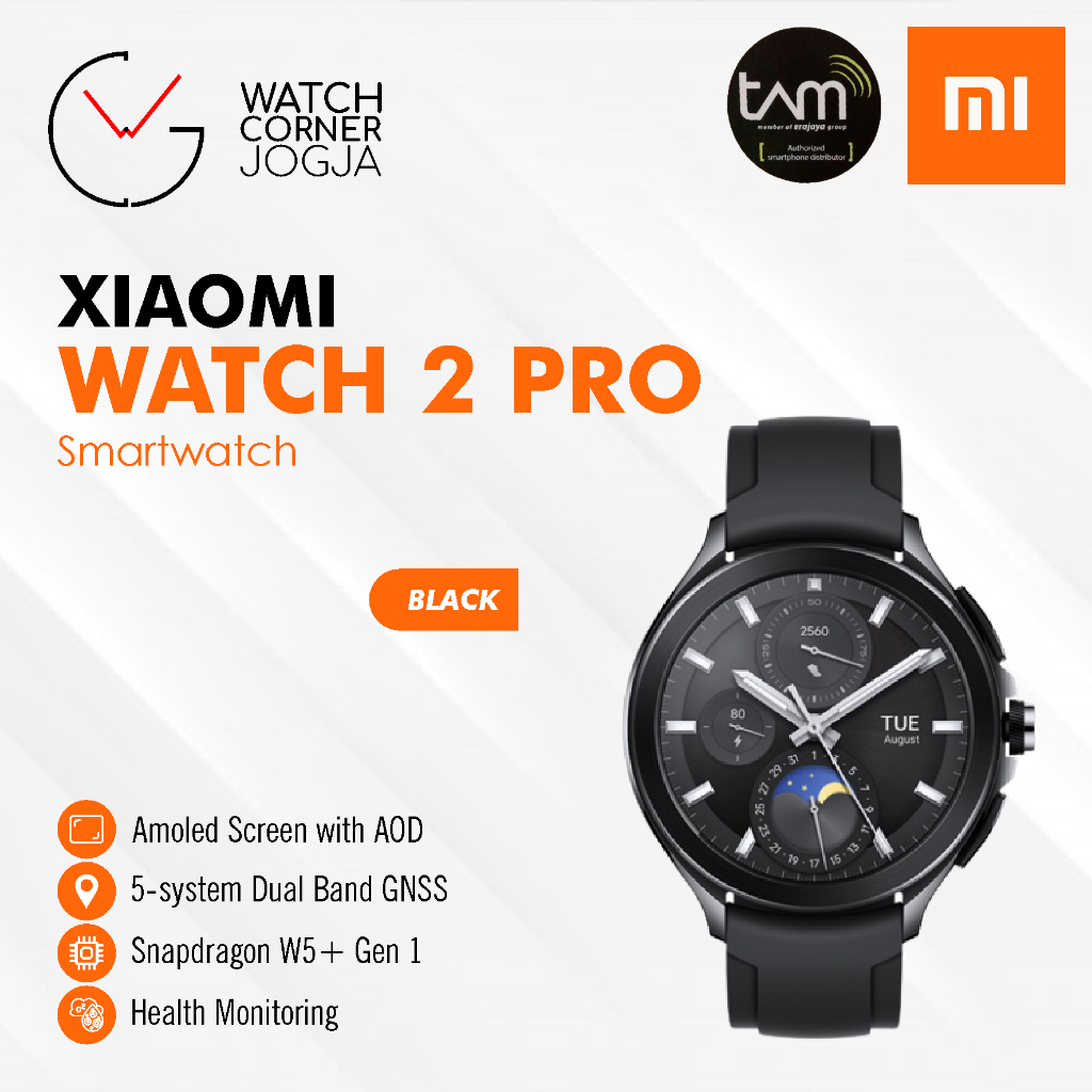 Xiaomi Watch Pro Smartwatch AMOLED Wear OS GPS ATM SpO2 ORIGINAL