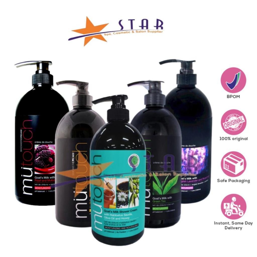 Jual MuTouch Shower Cream 1000ml Botol | Shopee Indonesia