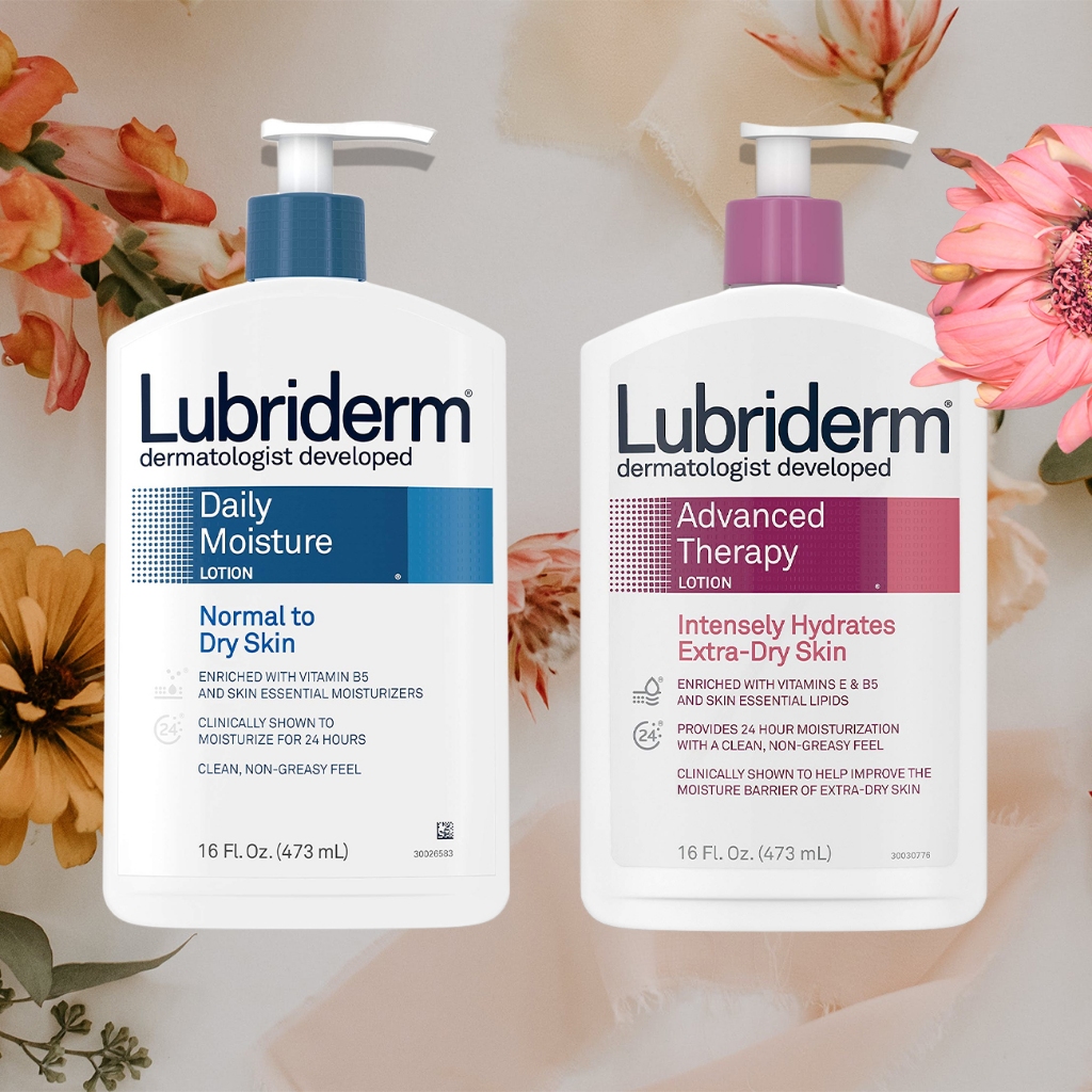 Jual Lubriderm Daily Moisturizing Lotion 473 ML/Lubriderm Advanced