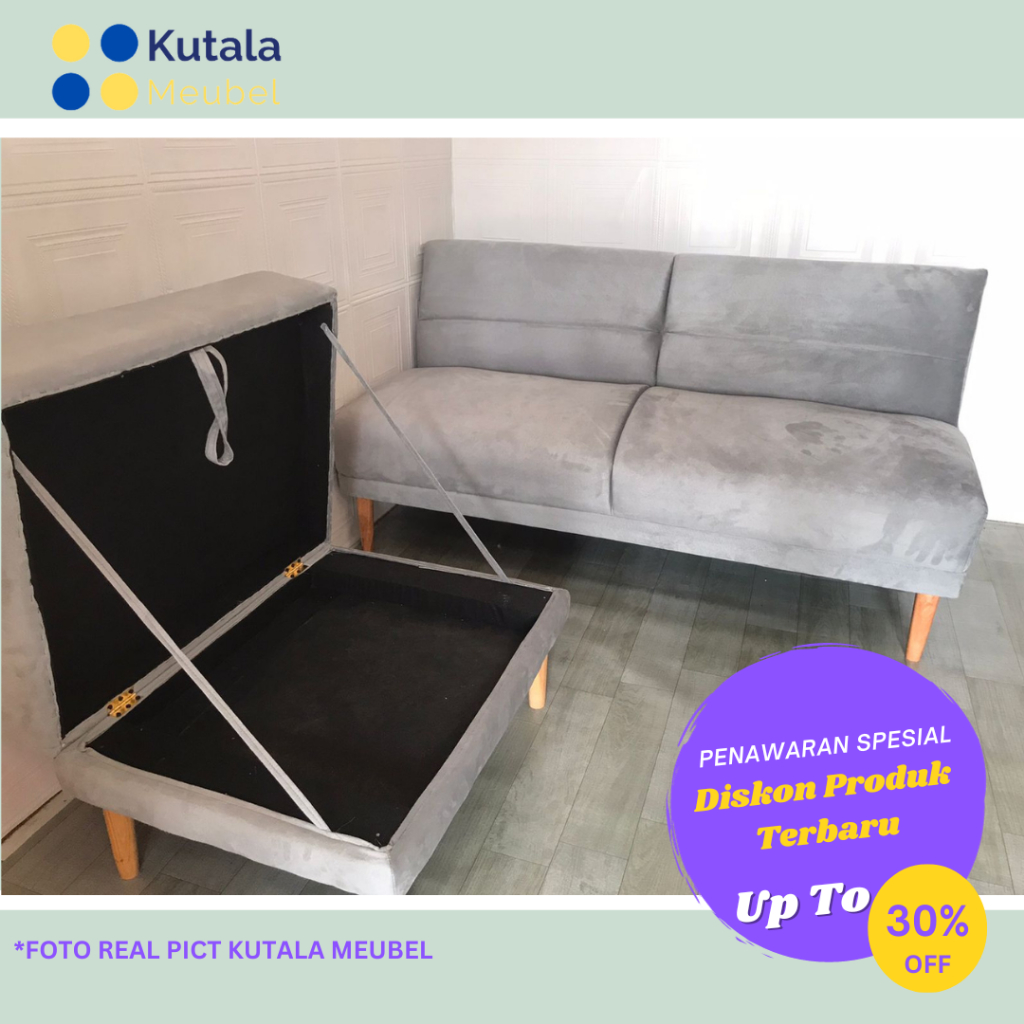 Jual BRAD - LIVING ROOM SOFA BED MINIMALISM BY KUTALA | Shopee Indonesia