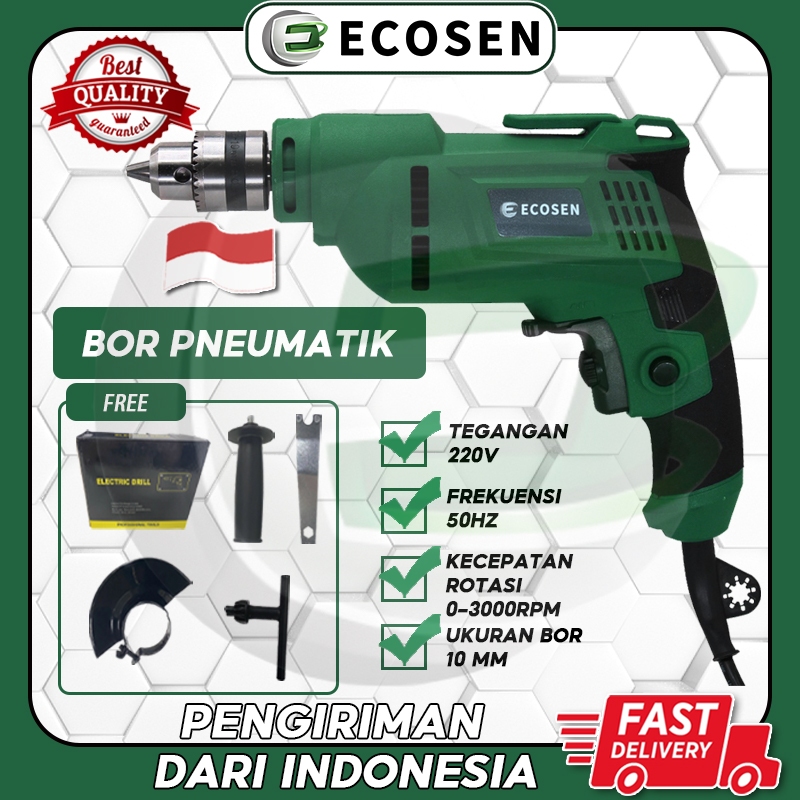 Jual Ecosen Mesin Bor Listrik Mm Bolak Balik Electric Drill Mesin Bor