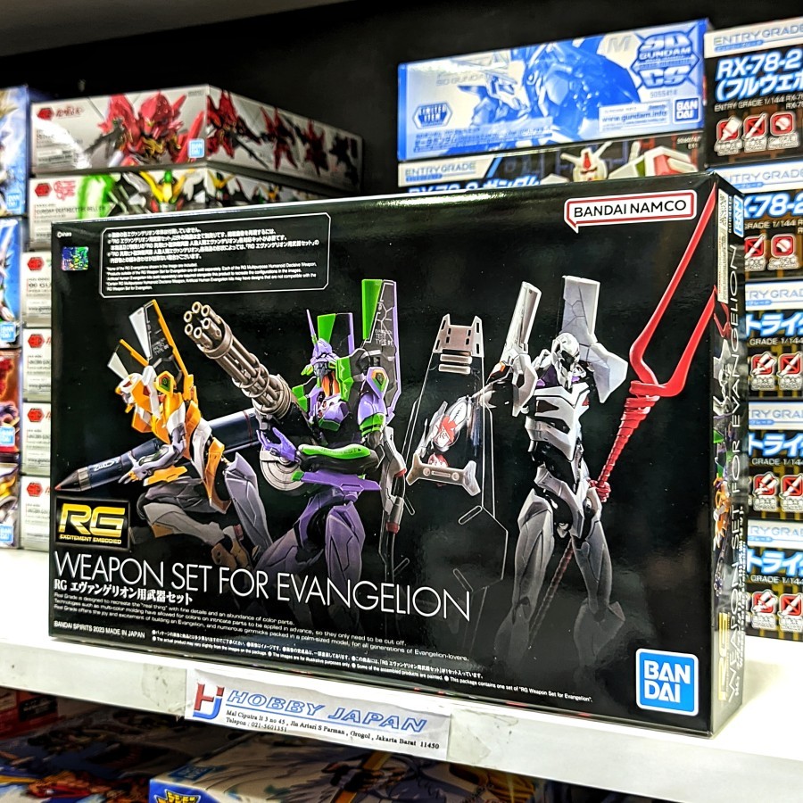 Jual RG Weapon Set For Evangelion | Shopee Indonesia