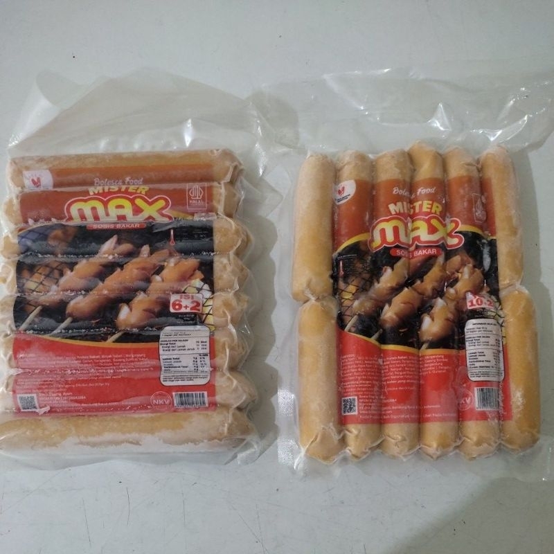 Jual Mister Max Sosis Bakar Ayam 500 Gram Shopee Indonesia