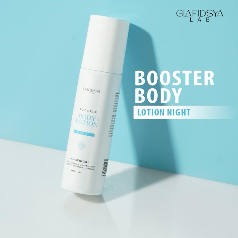 Jual GLAFIDSYA LAB BOOSTER BODY LOTION NIGHT | Shopee Indonesia