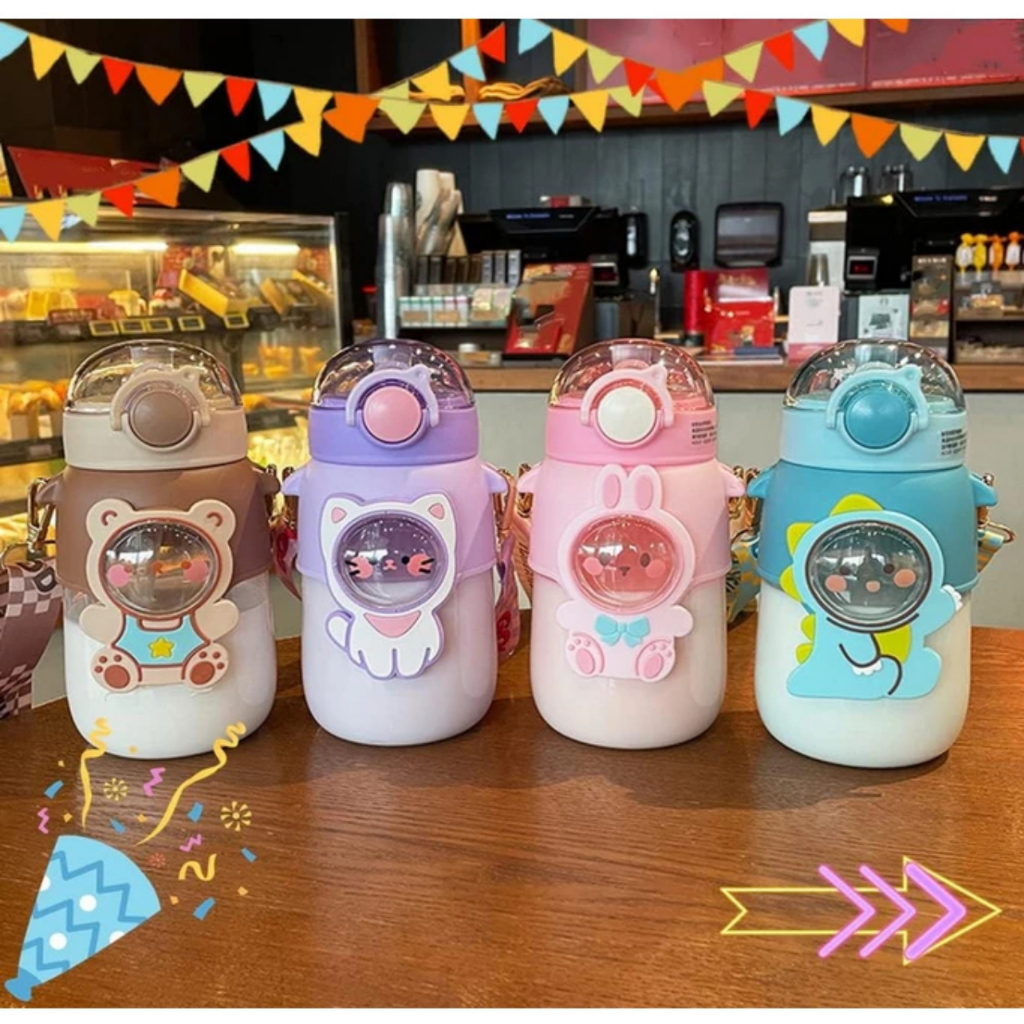 Jual BM - BT10 BOTOL MINUM ANAK KARAKTER LUCU NICE DAY 720ML / BOTOL ...