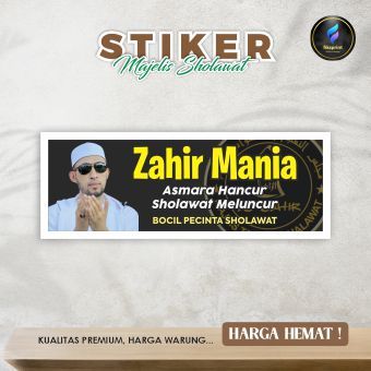 Jual Banner Sholawat, Spanduk Sholawat Zahir Mania | Mafia Solawat ...