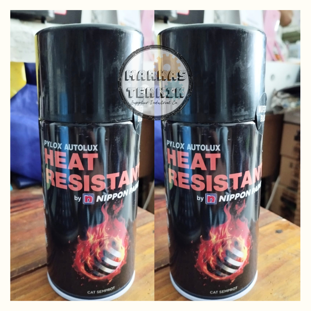 Jual NIPPON PAINT Pylox HEAT RESISTANT Tahan Panas 300cc MUFFLER
