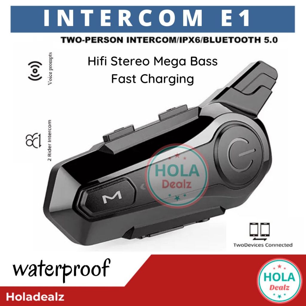 Jual IT E1 BLUETOOTH HELMET HEADSET IT E1