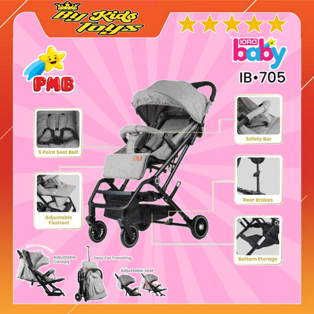 Stroller cabin size yang 2024 murah