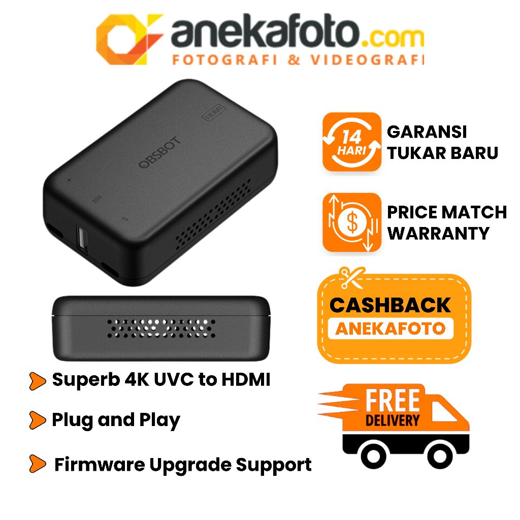 Jual Obsbot 4K UVC cam to HDMI Adapter Converter Shopee Indonesia