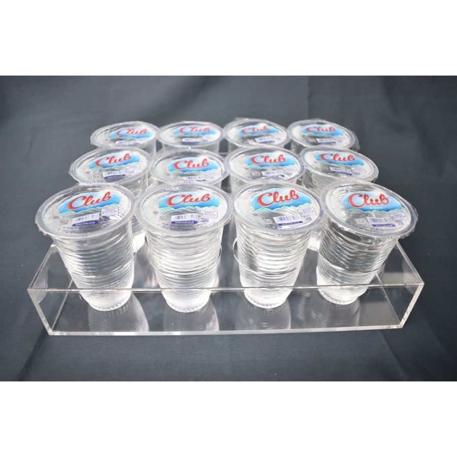 Jual Tempat gelas Air Mineral / kotak Rak Botol akrilik | Shopee Indonesia