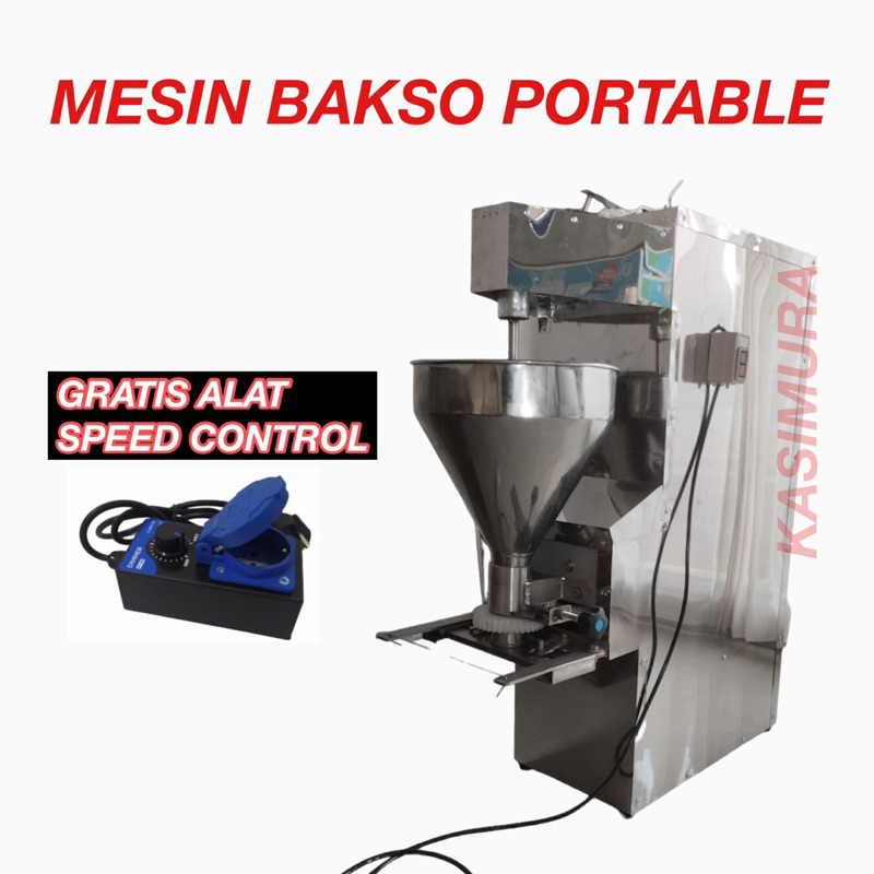 Jual Mesin Cetak Bakso Portable Mini Otomatis Low Watt Baso Cilok ...