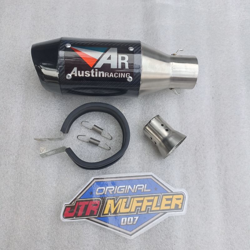 Jual Knalpot Austin Racing Gp1R silincer only inlet 50/51mm bonus Db ...