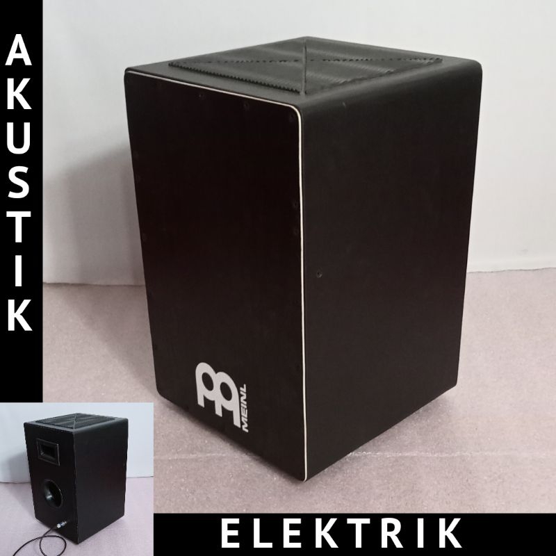 Jual cajon akustik elektrik kahon duduk kahon premium drum box Shopee