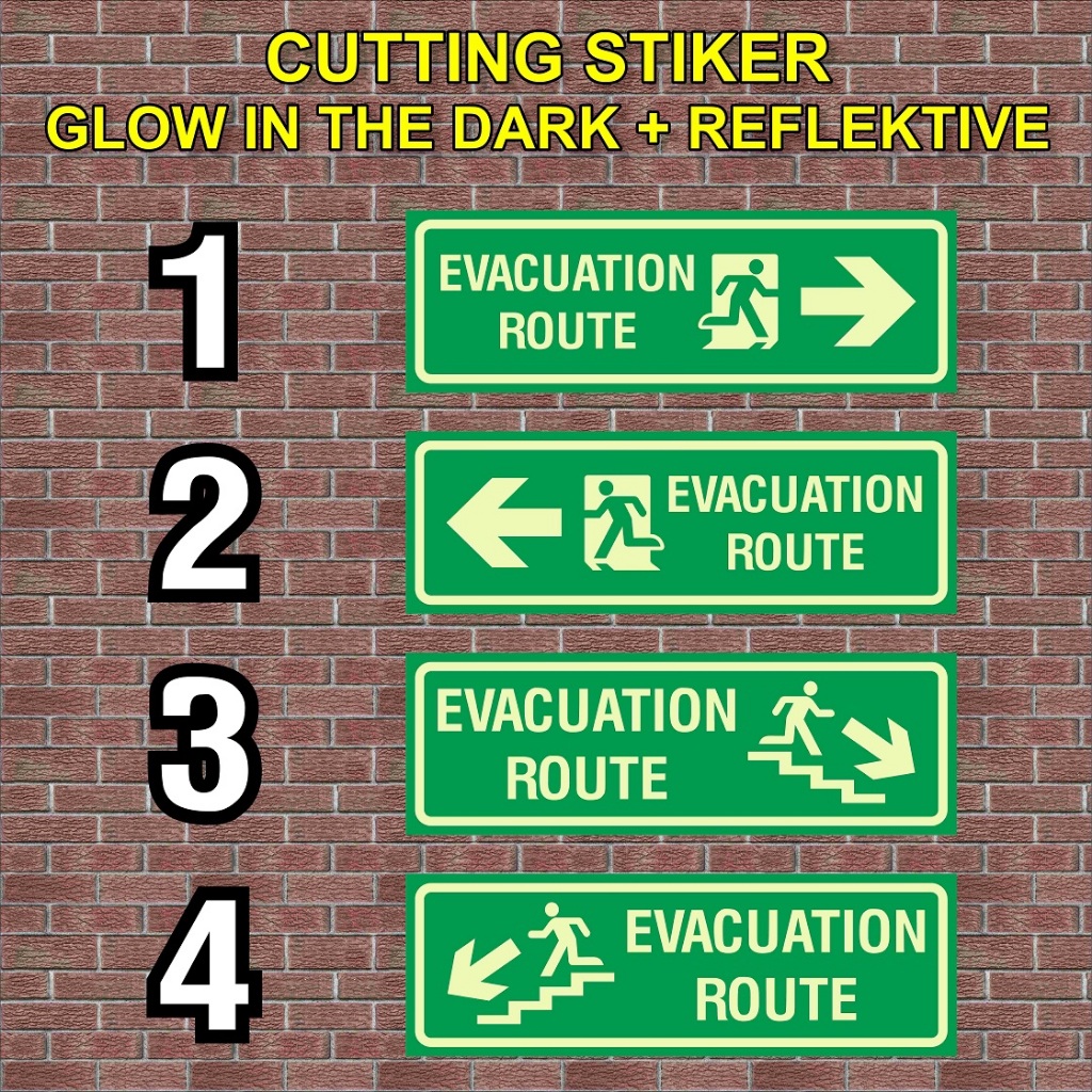 VSafety 63014AN-G Danger Mind Your Head Warning Sign, Glow in The