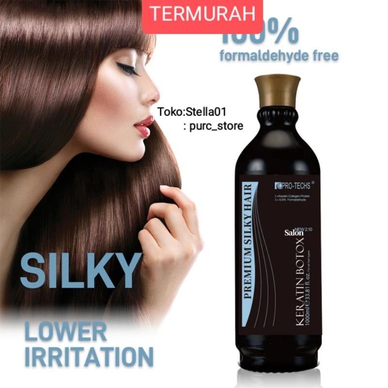 Jual Pro Techs 500 ml Keratin botox 2.10 Keratin premium treatment ...
