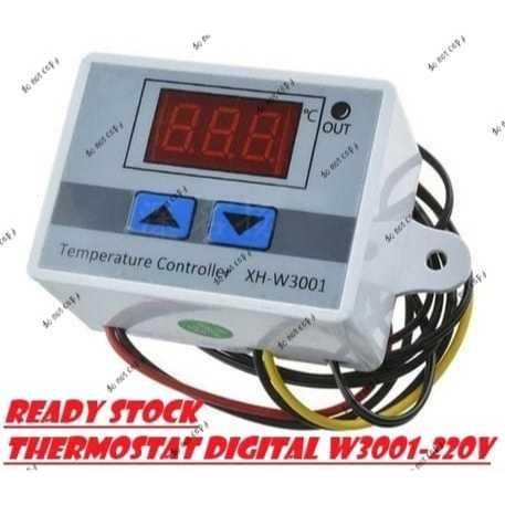 Jual Thermostat Digital AC 220V Termostat Alat Pengatur Suhu Panas XH ...