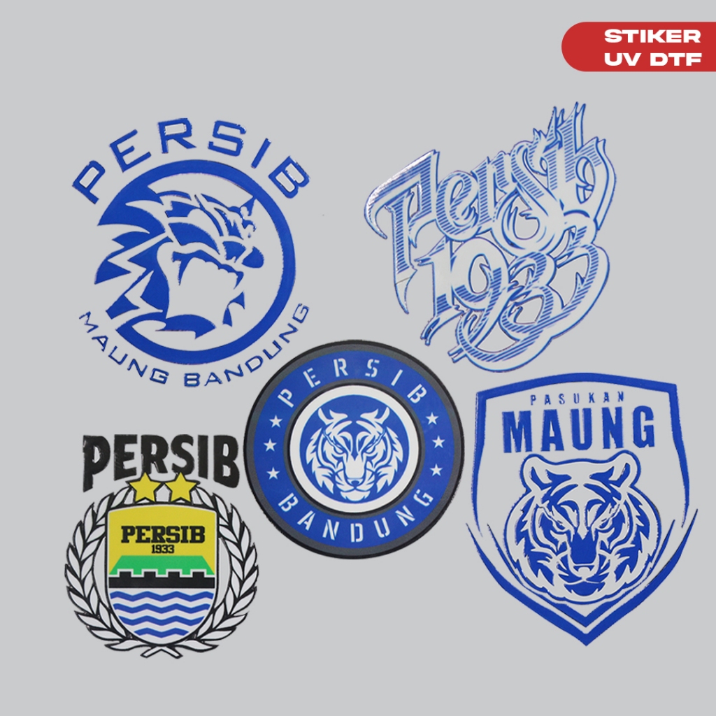 Jual Stiker timbul Persib tahan air bukan sticker cutting | Shopee ...