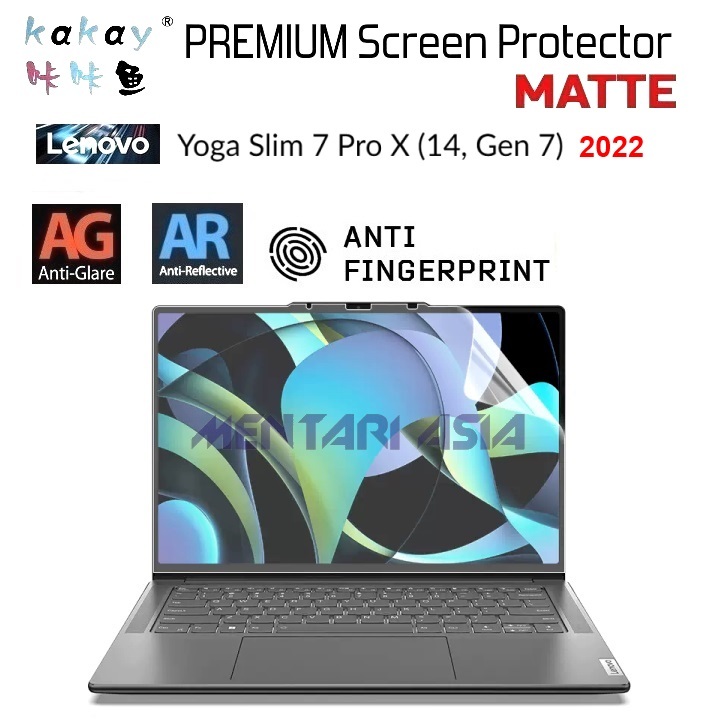 Jual Screen Protector Lenovo Yoga Slim 7 Pro X14 Gen7 2022 KAKAY MATTE Shopee Indonesia