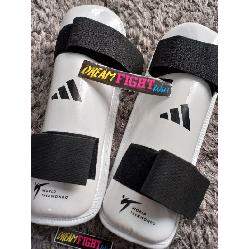 ADIDAS SHIN GUARD DEKER PELINDUNG KAKI TAEKWONDO SILAT BELADIRI - Main Image