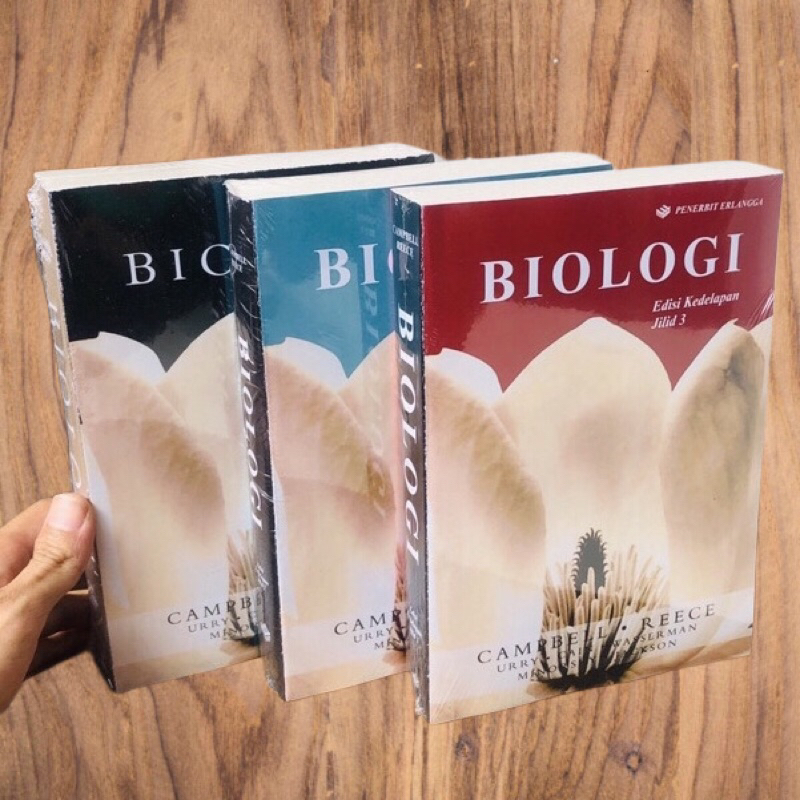 Jual BIOLOGI EDISI 8 JILID 1 2 3 CAMPBELL REECE | Shopee Indonesia