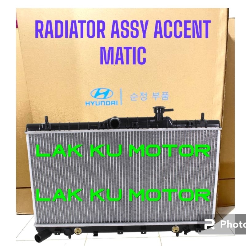 Jual RADIATOR HYUNDAI ACCENT MATIC ORIGINAL | Shopee Indonesia